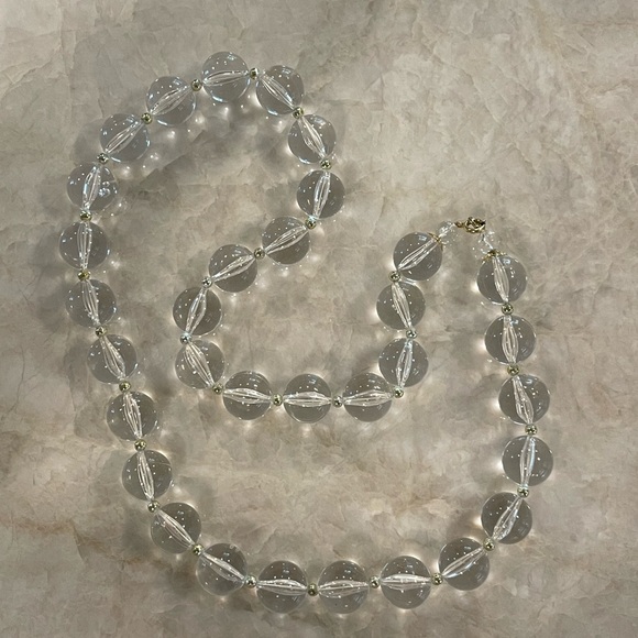 Vintage Lucite - Acrylic Bead Necklace - Picture 5 of 5